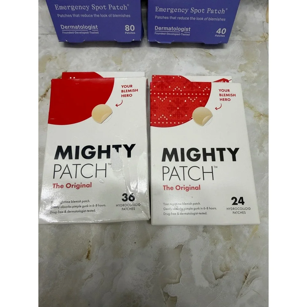 Curology & Hero Mighty Patch Blemish Bundle 180ct Hydrocolloid Spot Patches